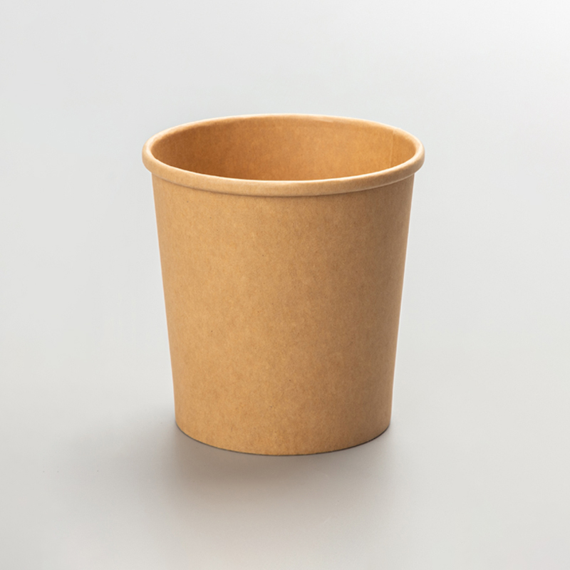 16oz Kraft Paper Soup Bucket Without Lid
