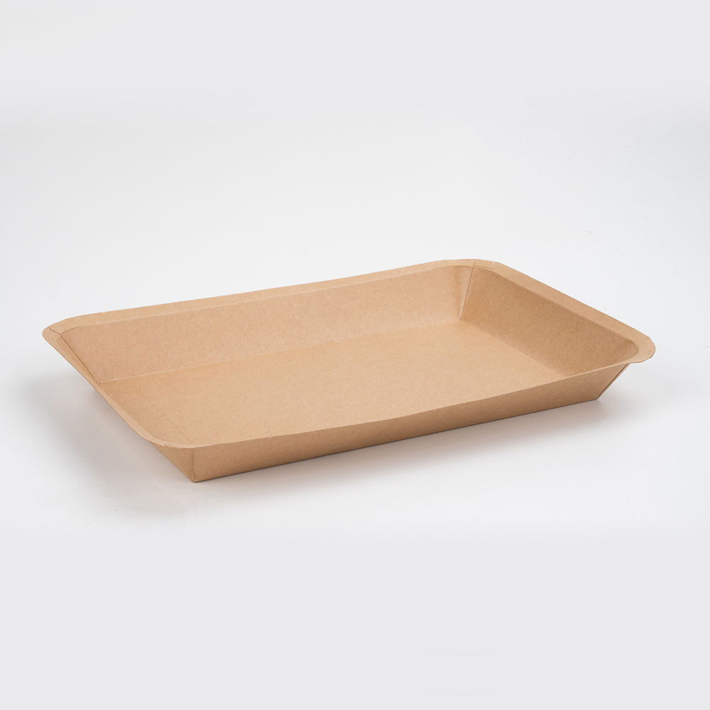 #1 Heavy-Duty Kraft Tray