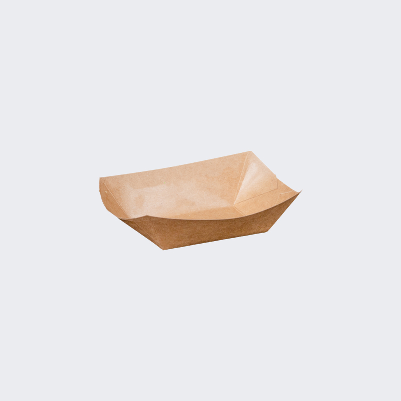 #2 Kraft Boat Tray
